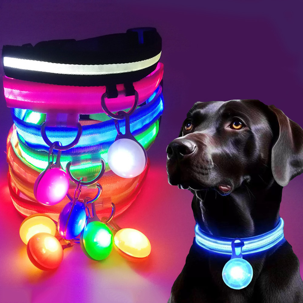 Tech Dog Accessories - Светящийся ошейник для собак с зарядкой