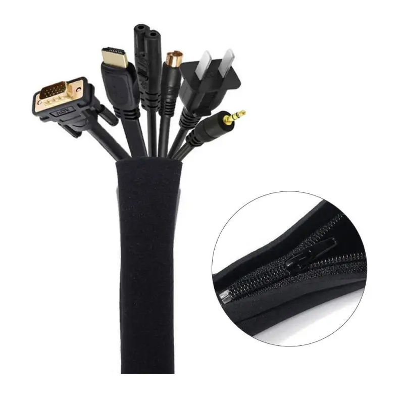 Cable Sleeve Neoprene - Кабельный рукав на молнии, органайзер для