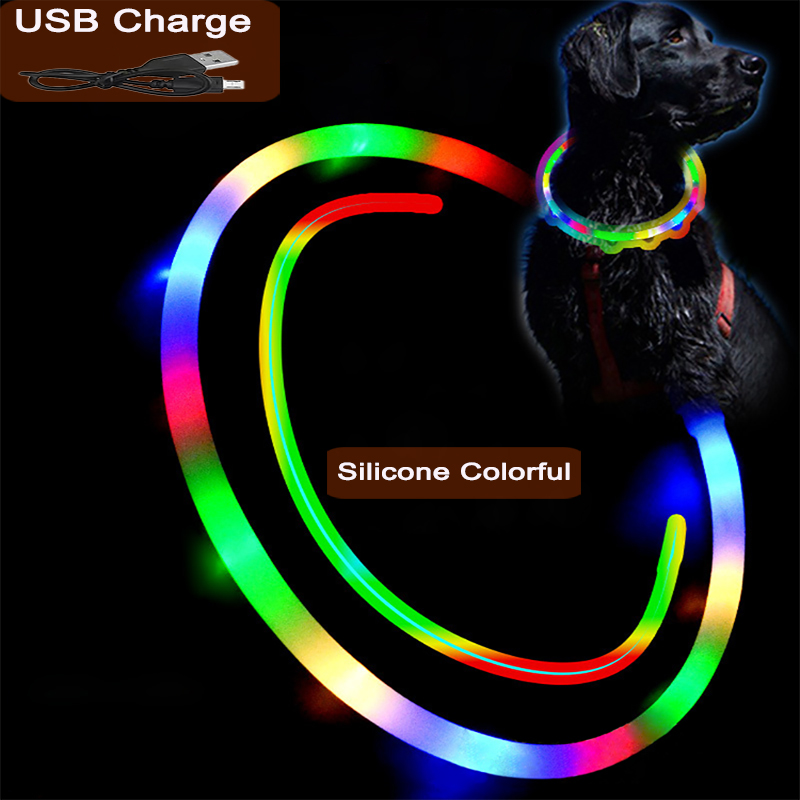 Tech Dog Accessories - 3-режимный ошейник для собак Luminou, светодиодный