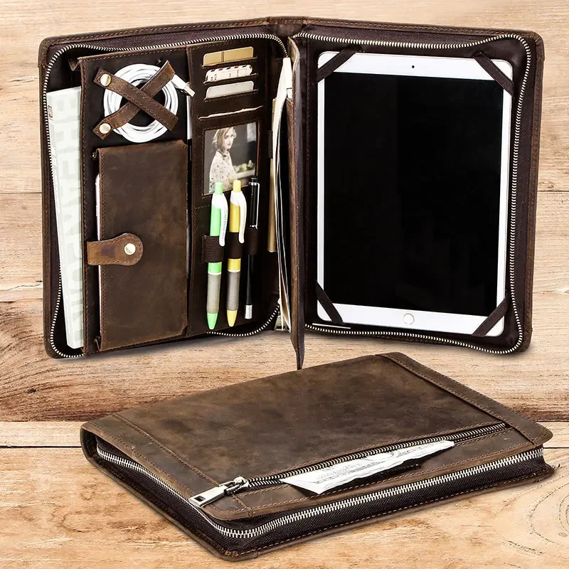 Tech Accessories For Ipad - Кожаная сумка-органайзер для планшета iPad с