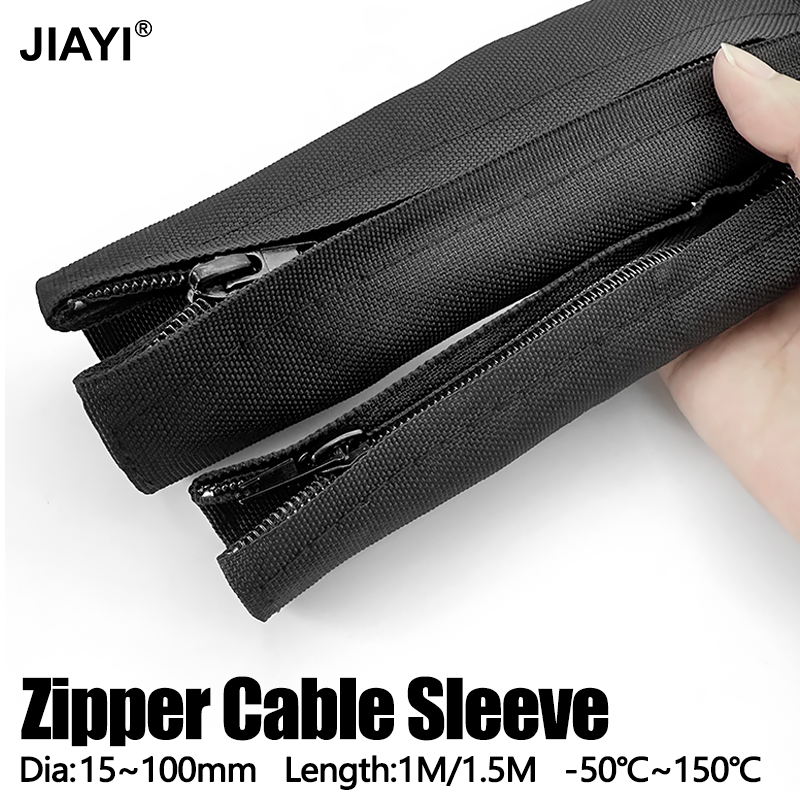Cable Sleeve Neoprene - Многоразовая защита от запутывания на молнии,