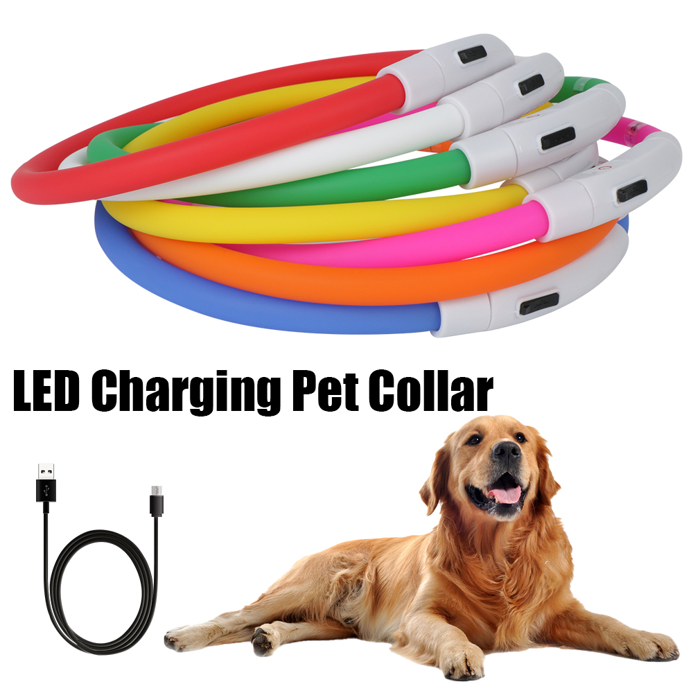 Tech Dog Accessories - Ошейник со светодиодной подсветкой и защитой