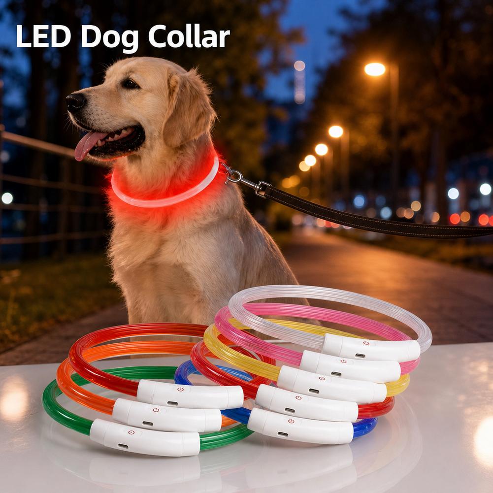 Светящийся ошейник для собак,  – обзор и цена Tech Dog Accessories