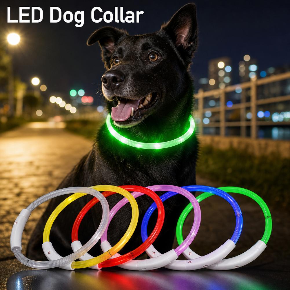 Светящийся ошейник для собак,  – обзор и цена Tech Dog Accessories