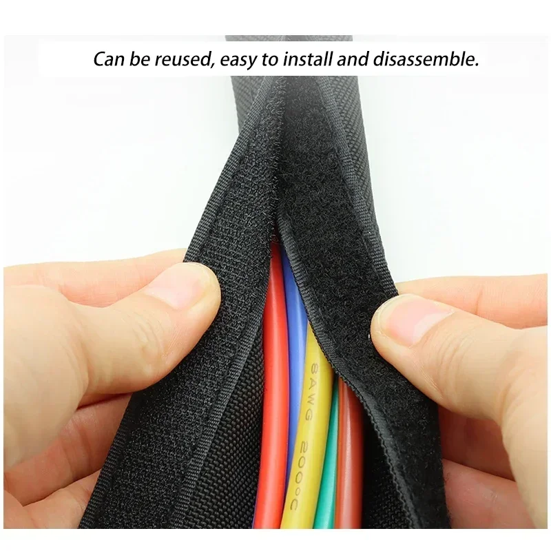 1 ~ 10 м самоклеящаяся плетена – обзор и цена Cable Sleeve Neoprene