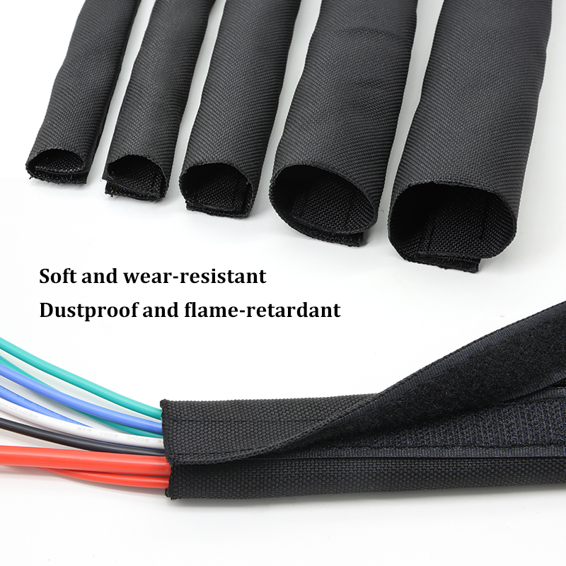 Черная самоклеящаяся нейлонова – обзор и цена Cable Sleeve Neoprene