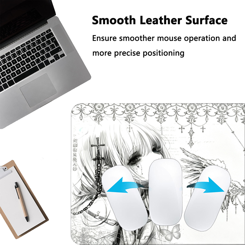 Кожаный коврик для мыши, черно – обзор и цена Tech Accessories Desk
