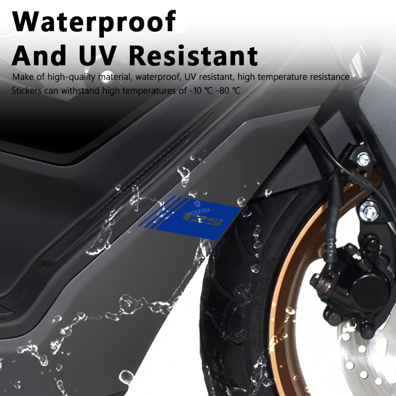 Виниловые наклейки POSFIRA для – обзор и цена Nmax Tech Max Accessories
